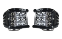 RIGID LED Arbeitsscheinwerfer D-SS PRO Spot black Set (2Stück) RI-262213