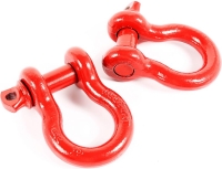 Schäkel Kit rot 25 mm / 6.100 kg / Rugged Ridge 11235.13 7/8" D-Ring Shackle in Red