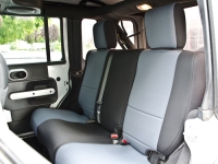 Sitzbezugset hinten schwarz/charcoal Neoprene Jeep Wrangler JK 08-10 4-Türer Smittybilt 1629.21