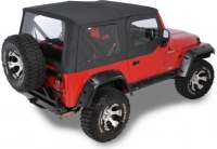 Softtop Ersatz Softtop Black Denim Jeep Wrangler TJ 97-06 Rugged Ridge 13723.15 XHD Soft Top