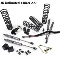 Fahrwerk Jeep Wrangler JK + 2,5'' +65mm  JKS Suspension System 4 Türer ab 2007 Fox  Dämpfer